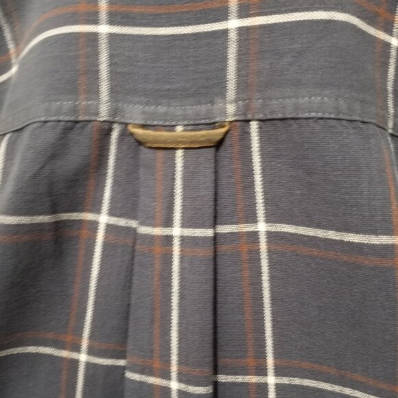 RIDGECUT TOUGHWEAR MEN'S LONG SLEEVE HEAVY FLANNEL SHIRT WITH ELBOW PATCH SIZE L - Picture 9 of 10